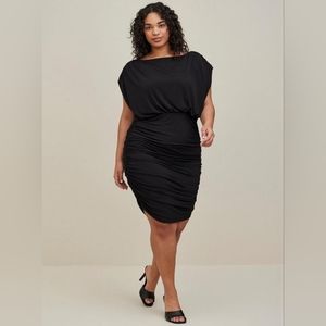 Torrid 💖NWT💖 Mini Studio Knit Ruched Dress Size 2